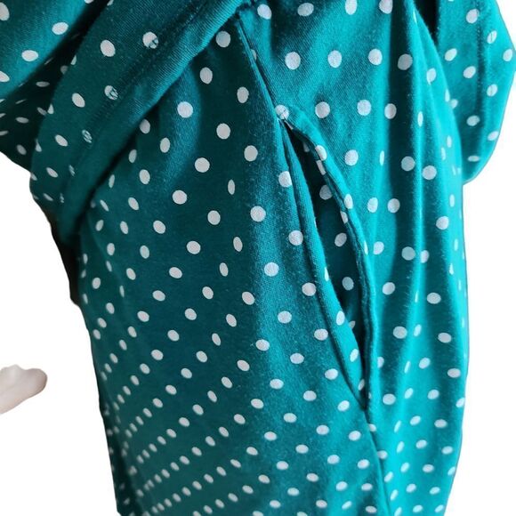 Northern Isles A-Line Skirt Set Polka Dots Pockets Pullover Short Sleeves - Picture 5 of 11